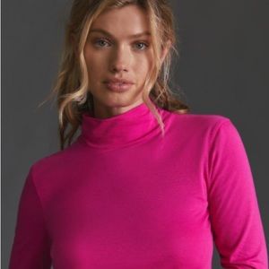 Anthropologie Mock-Neck Top (Size M)